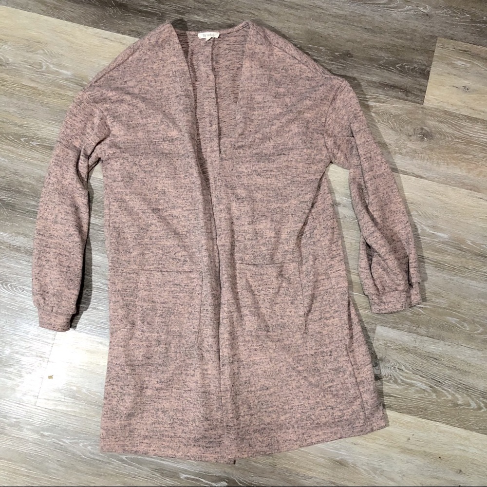 Dusty pink cardigan